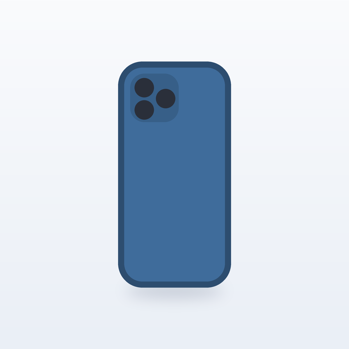 iPhone 12 Blue (illustration)