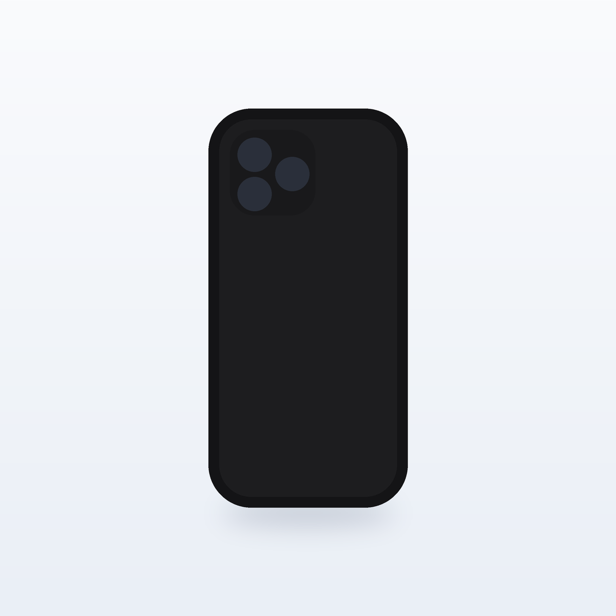 iPhone 15 Black (illustration)
